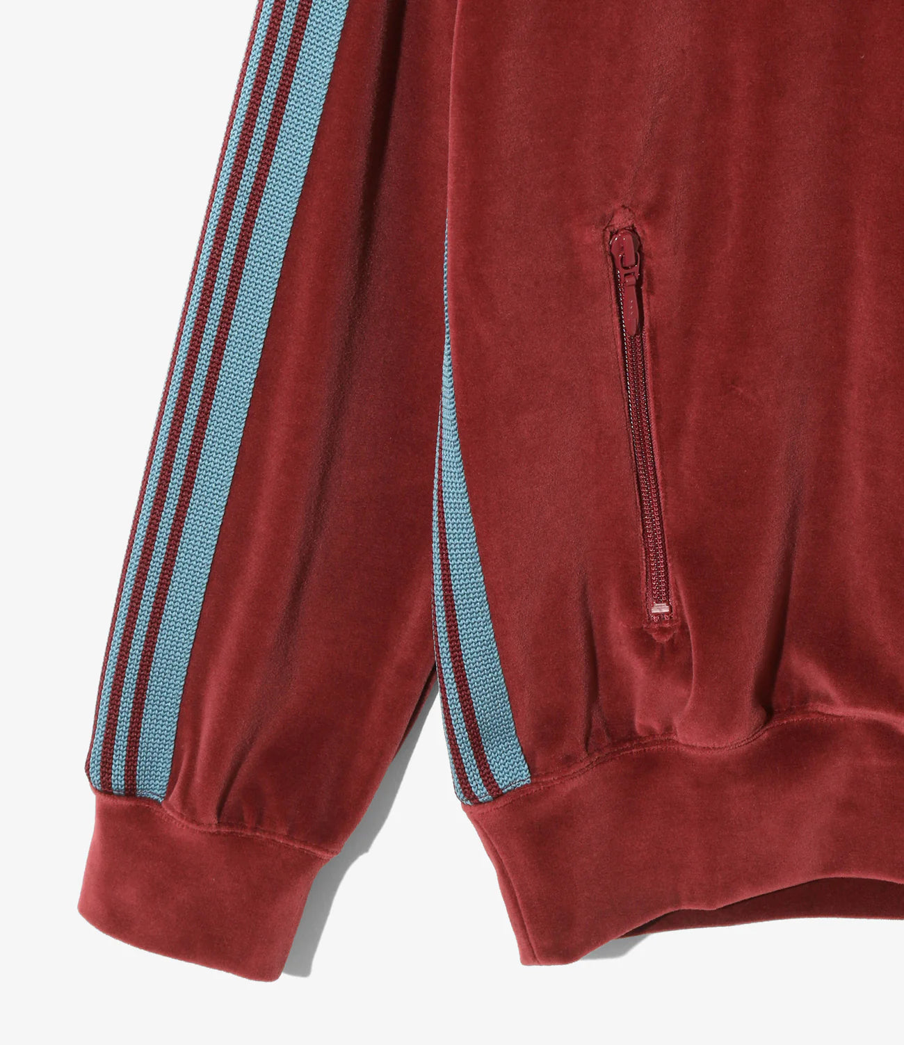 Needles Rib Collar Track Jacket - C/PE Velour
