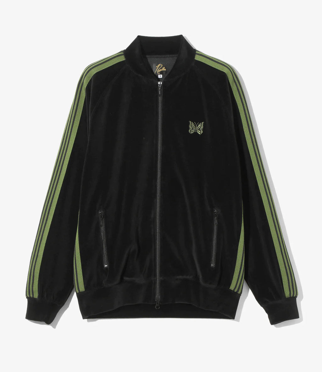 Needles Rib Collar Track Jacket - C/PE Velour